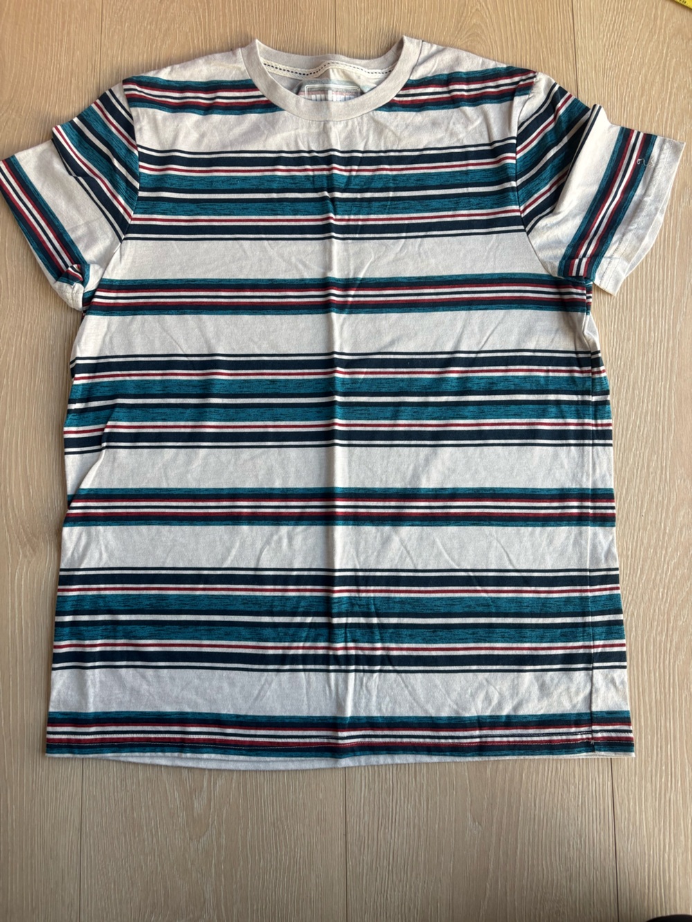 urban pipeline Striped Bedding in Teal, Navy & White